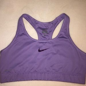 Purple Nike Sports Bra